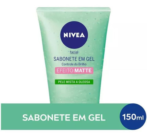 Sabonete Em Gel Facial Nivea Controle Do Brilho 150Ml