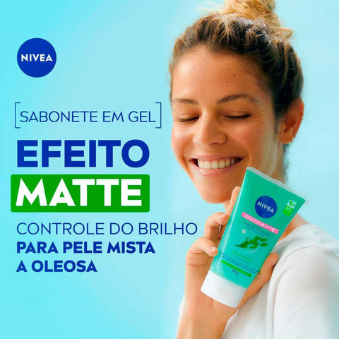 Sabonete Em Gel Facial Nivea Controle Do Brilho 150Ml