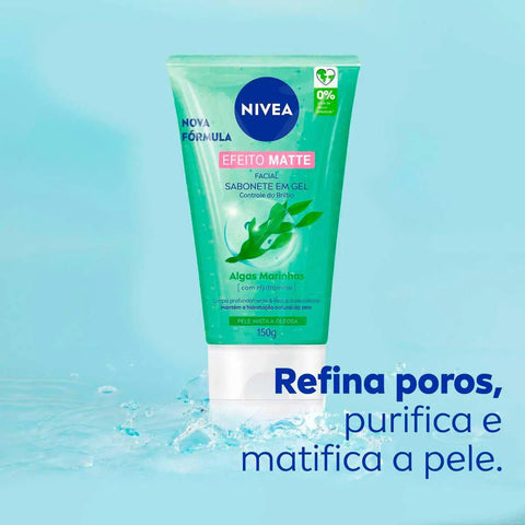 Sabonete Em Gel Facial Nivea Controle Do Brilho 150Ml