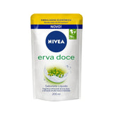 Sabonete Hidratante Nivea Erva-Doce, Líquido, Refil, 1 Unidade Com 200Ml