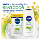 Sabonete Hidratante Nivea Erva-Doce, Líquido, Refil, 1 Unidade Com 200Ml
