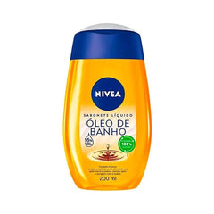 Sabonete Nivea Óleo Para Banho Líquido Com 200Ml