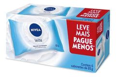 Sabonete Nivea Proteina Do Leite 85G Leve 6 Pague 5