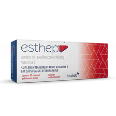 Esthep  800mg - 30 Unidades - Cápsula