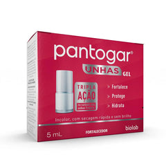 Gel Fortalecedor Pantogar Unhas Tripla Ação 5ml