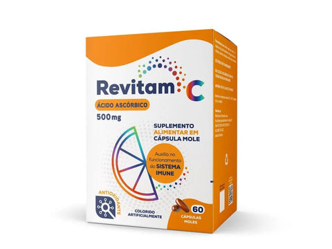 Kit Revitam Vitamina C (Biolab)  500mg - 3 x 60 Unidades - Cápsula
