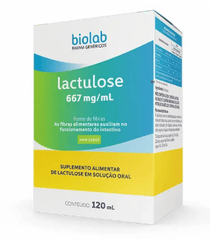 Lactulose (Biolab)  667mg - 120 mL - Solução