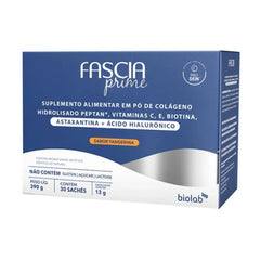 Suplemento Alimentar Fascia Prime  30 Unidades - Sachê - Sabor Tangerina