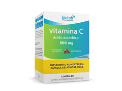 Vitamina C (Biolab)  500mg - 60 Unidades - Cápsula