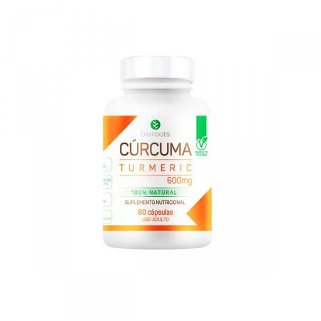 Cúrcuma (Bioroots)  600mg - 60 Unidades - Cápsula