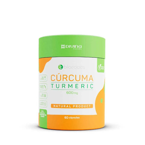 Cúrcuma (Bioroots)  600mg - 60 Unidades - Cápsula