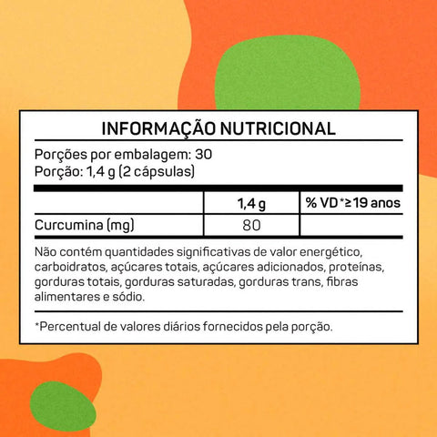 Cúrcuma (Bioroots)  600mg - 60 Unidades - Cápsula