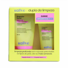 Kit Sallve Limpador Facial Niacinamida 150+60ml