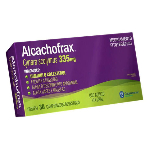 Suplemento Alcachofrax  335mg - 30 Unidades - Comprimido