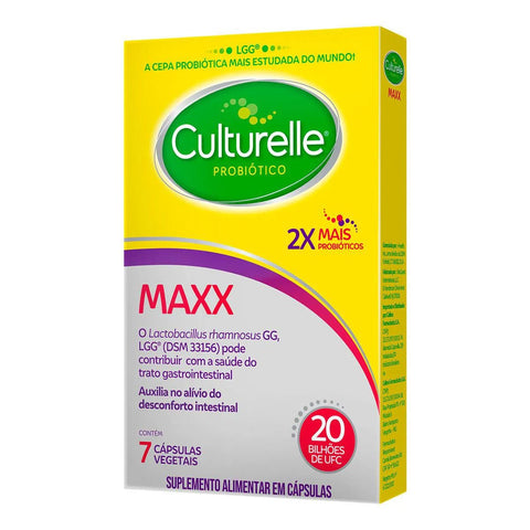 Probiótico Culturelle Maxx  7 Unidades - Cápsula