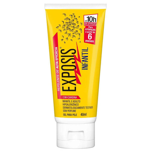 Repelente Exposis Gel Infantil 40 Ml