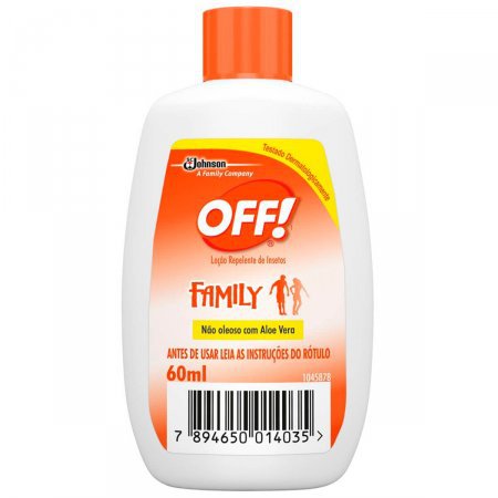Repelente Off! Family Loção Com 60Ml