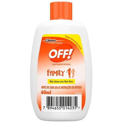 Repelente Off! Family Loção Com 60Ml