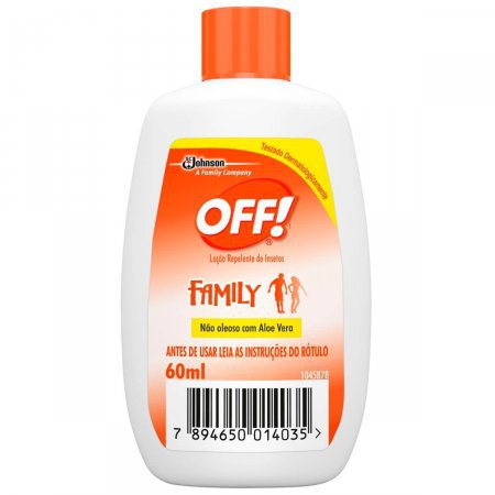 Repelente Off! Family Loção Com 60Ml