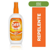Repelente Off! Family Spray Com 200Ml
