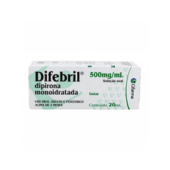 Difebril  500mg/mL - 20 mL - Gotas