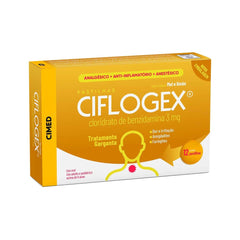 Ciflogex  Mel & Limão - 12 Unidades - Pastilha