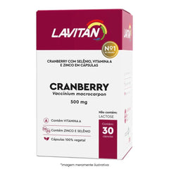 Lavitan Cranberry  30 Unidades - Cápsula