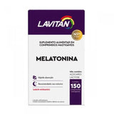Lavitan Melatonina  Morango - 150 Unidades - Comprimido