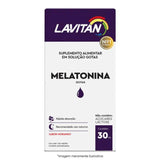 Lavitan Melatonina  Morango - 30 mL - Gotas
