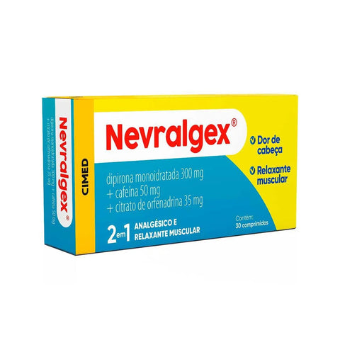 Nevralgex  300mg + 50mg + 35mg - 30 Unidades - Comprimido
