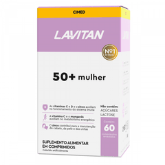 Polivitamínico Lavitan 50+ Mulher  60 Unidades - Comprimido