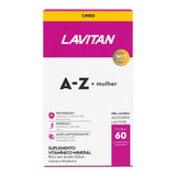 Polivitamínico Lavitan A-Z Mulher  60 Unidades - Comprimido