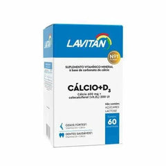 Polivitamínico Lavitan Cálcio + Vitamina D3  60 Unidades - Comprimido