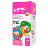 Polivitamínico Lavitan Infantil Patati Patatá  Tutti-Frutti - 240 mL - Solução