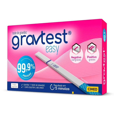 Teste de Gravidez Grav Test Easy 1 Unidade