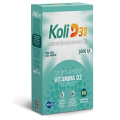 Vitaina D Koli D3 Vit  1.000UI - 60 Unidades - Comprimido