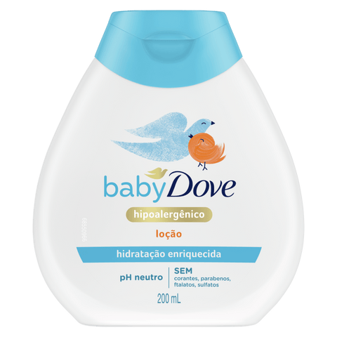 Loção Dove Baby Hidratação Enriquecida 200Ml