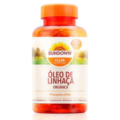 Óleo de Linhaça (Sundown)  1000mg - 120 Unidades - Cápsula
