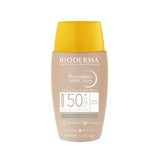 Protetor Solar Facial Bioderma Photoderm Nude Touch  Dourado - FPS 50 - 40 mL