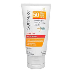 Protetor Solar Facial Sunmax Sensitive  FPS 50 - 25 mL