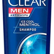 Shampoo Anticaspa Clear Men Ice Cool Menthol 400Ml