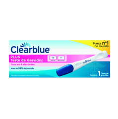Teste de Gravidez Clearblue Com Plus 1 Unidade