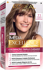 Tintura Imedia 7.1 Louro Acinzentado