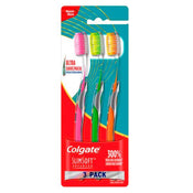Escova Dental Colgate Slim Soft Advanced Ultra Macia, Sortido Com 3 Unidades