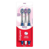 Escova de Dente Colgate Gengiva Therapy Macia, Sortida Com 3 Unidades