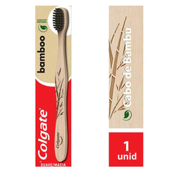 Escova de Dente Colgate Macia Bamboo 1 Unidade