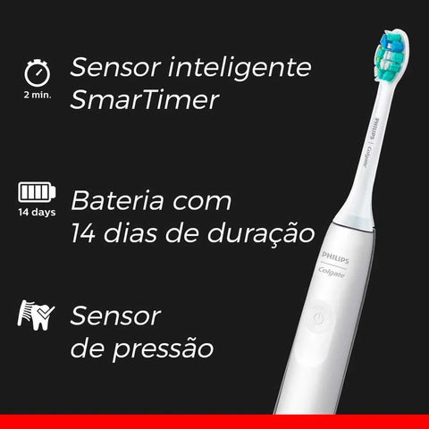 Kit Colgate Philips Sonicpro 30 - Bivolt Com 4 Itens