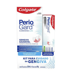 Kit Enxaguante Bucal Periogard 250ml+ Pasta de Dente 60g