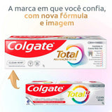 Kit Pasta de Dente Colgate Total Clean Mint 140g 2 Unidades