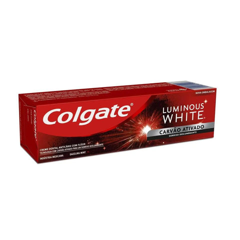 Pasta de Dente Colgate Luminous White Carvão Ativado  70 g